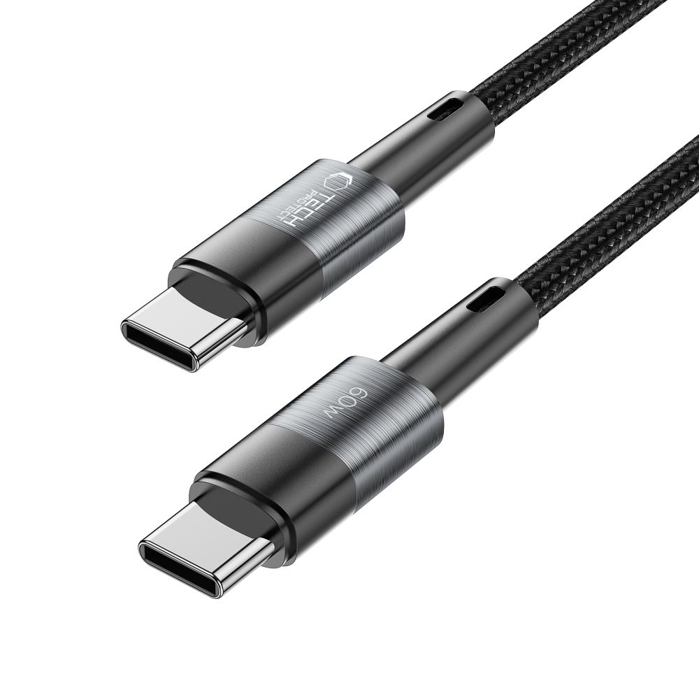Tech-Protect UltraBoost USB-C / USB-C PD 60W 3A Cable (2m), Gray