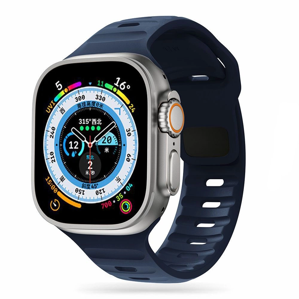 Tech-Protect IconBand līnija Apple Watch 4 / 5 6 7 8 9 SE Ultra 1 2 (42/44/45/49 mm) - tumši zils | Line for navy blue