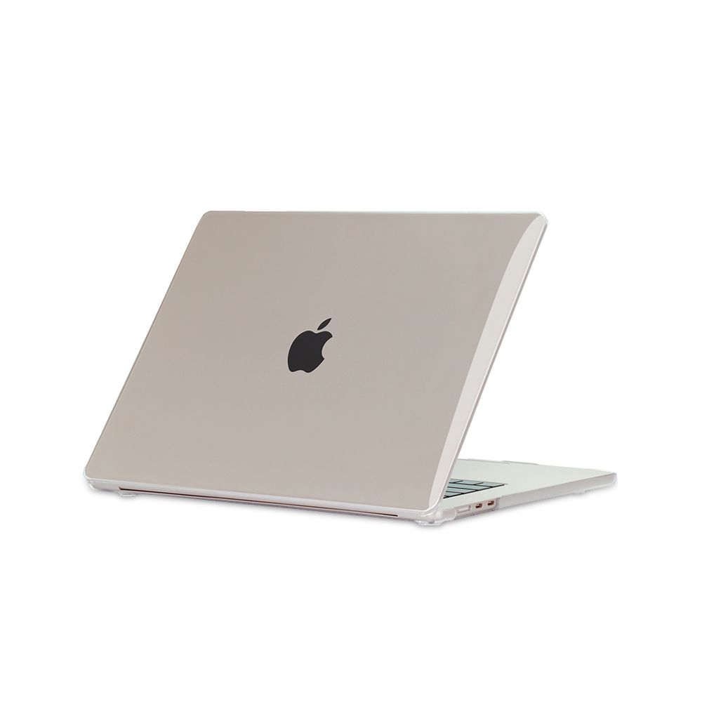 Tech-Protect SmartShell Case for MacBook Air 15\" M2 / M3 (2023-2024), Transparent