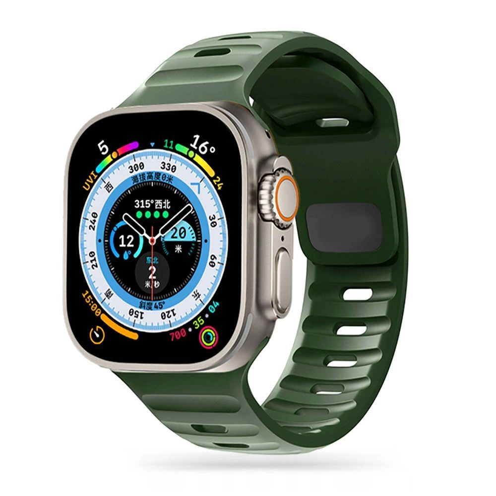 Tech-Protect IconBand Line для Apple Watch 4 / 5 6 7 8 9 SE (38/40/41 мм) - темно-зеленый