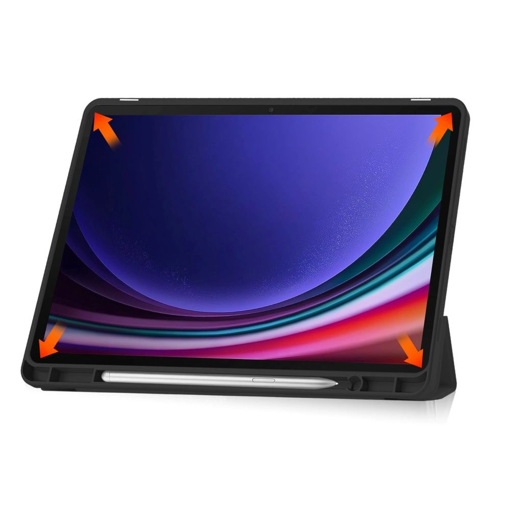 Samsung Galaxy Tab S9+ Plus (SM-X810, SM-X816B) Tech-Protect SC Pen Protective Cover Case, Black | Чехол...
