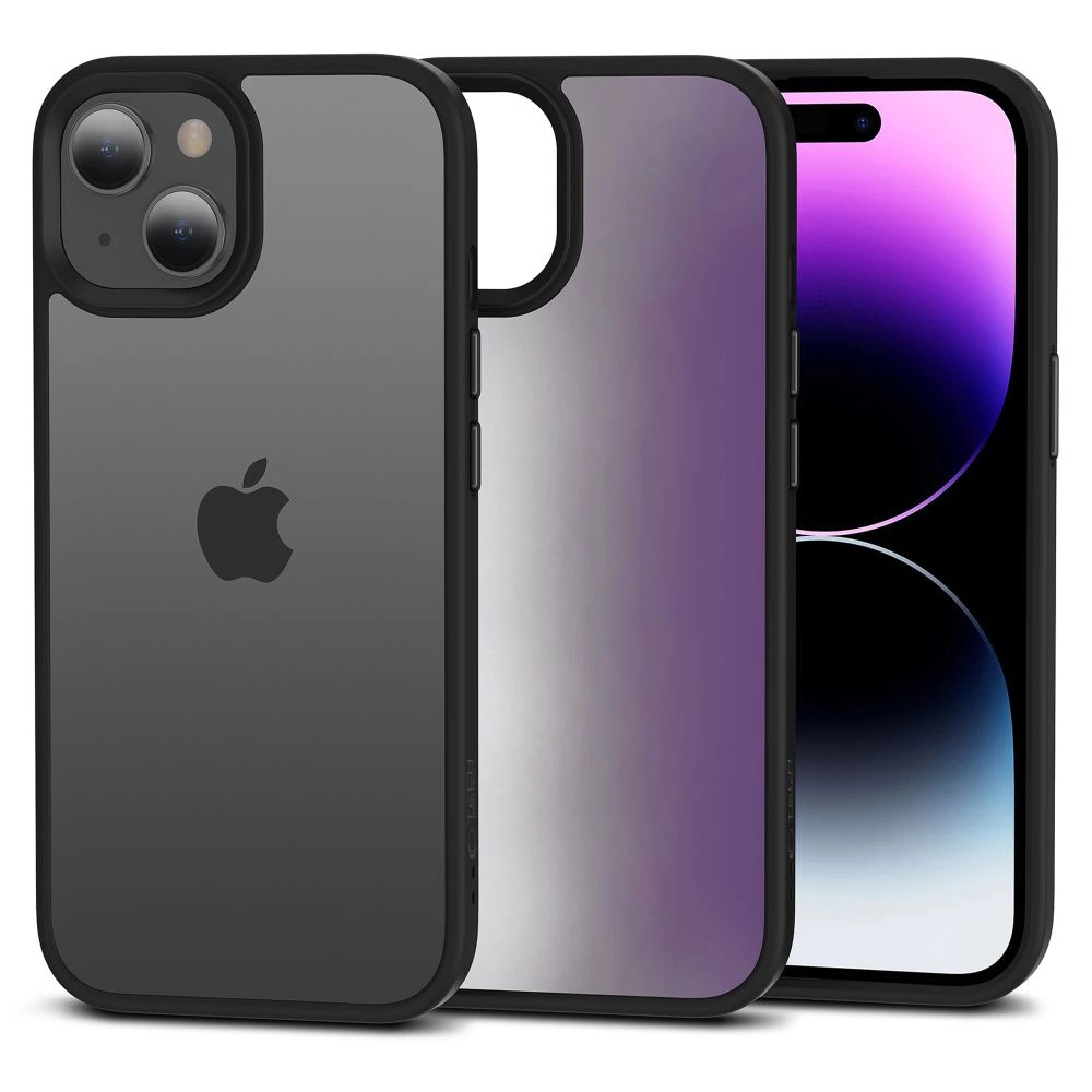 Apple iPhone 15 6.1'' Tech-Protect MagMat Case Cover, Matte Black | Telefona Vāciņš Maciņš Apvalks Bamperis