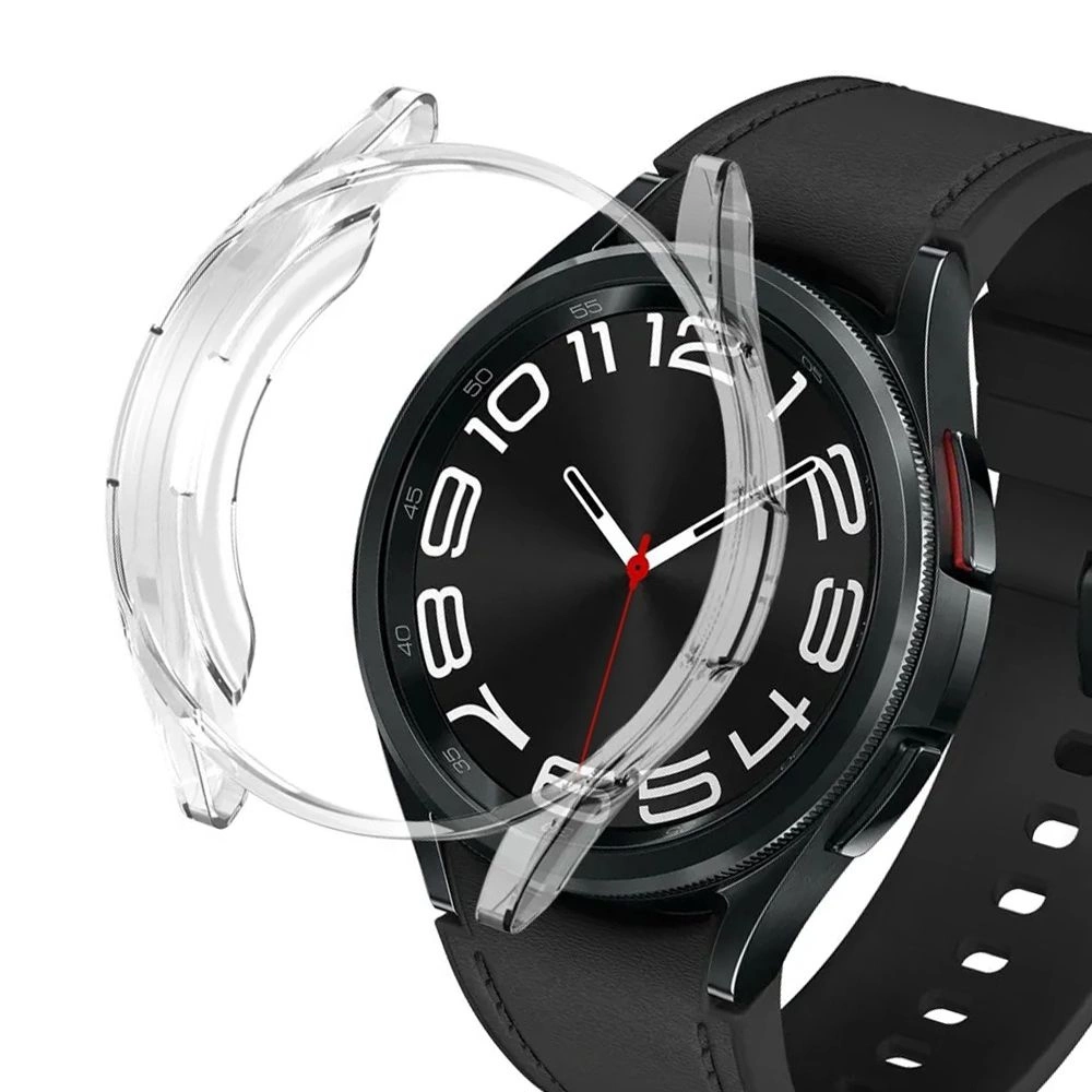 Защитный чехол Tech-Protect Defense Samsung Galaxy Watch 6 Classic (47 мм) - прозрачный