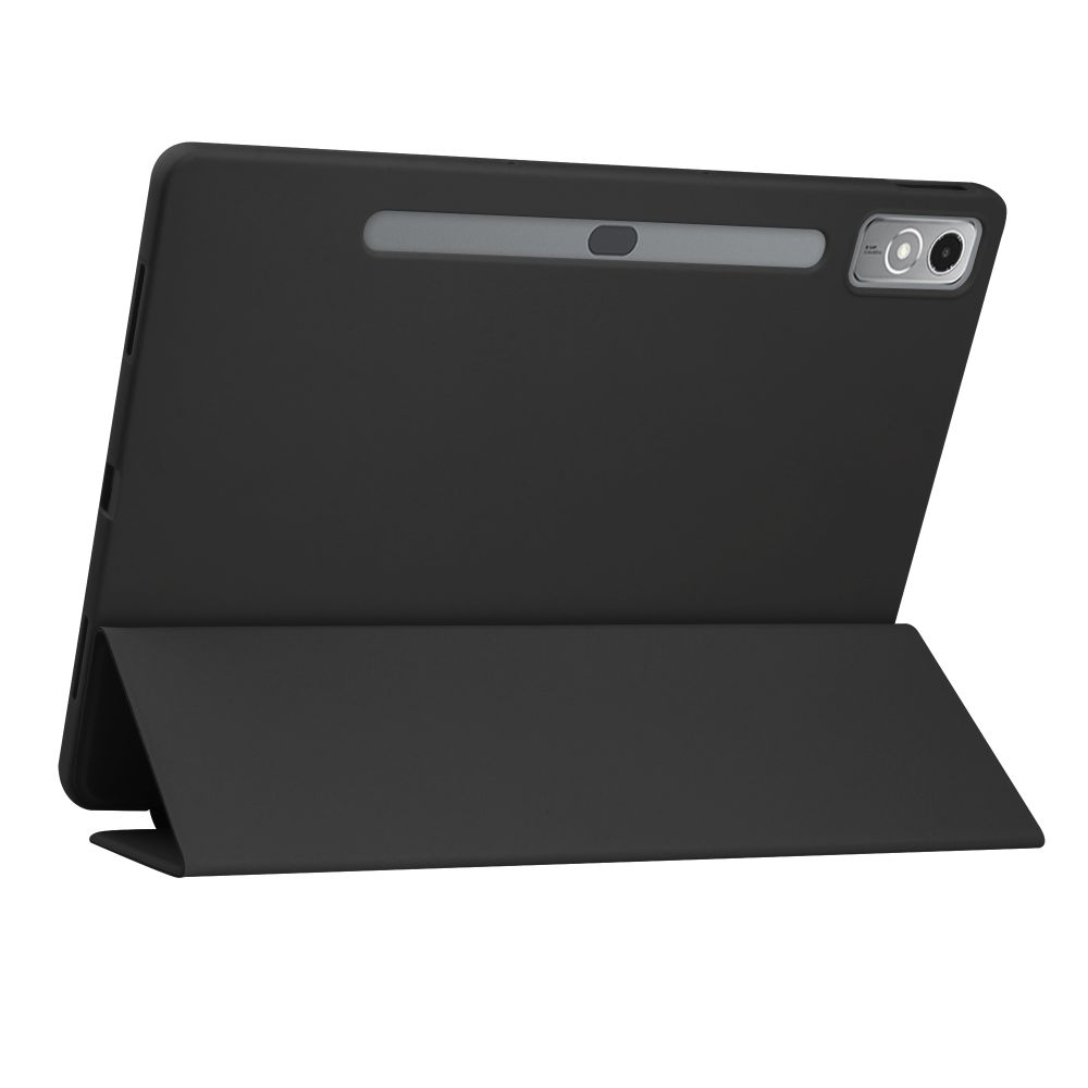 Lenovo Tab P12 12.7\'\' ( TB-370 ) Trifold Tech-Protect SmartCase Protective Cover Case, Black | Planšetes Vāciņš...