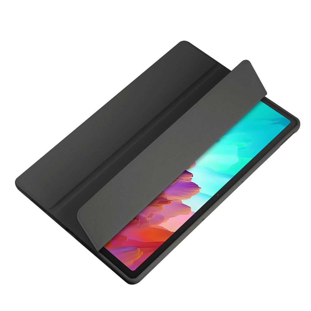 Lenovo Tab P12 12.7\'\' ( TB-370 ) Trifold Tech-Protect SmartCase Protective Cover Case, Black | Planšetes Vāciņš...