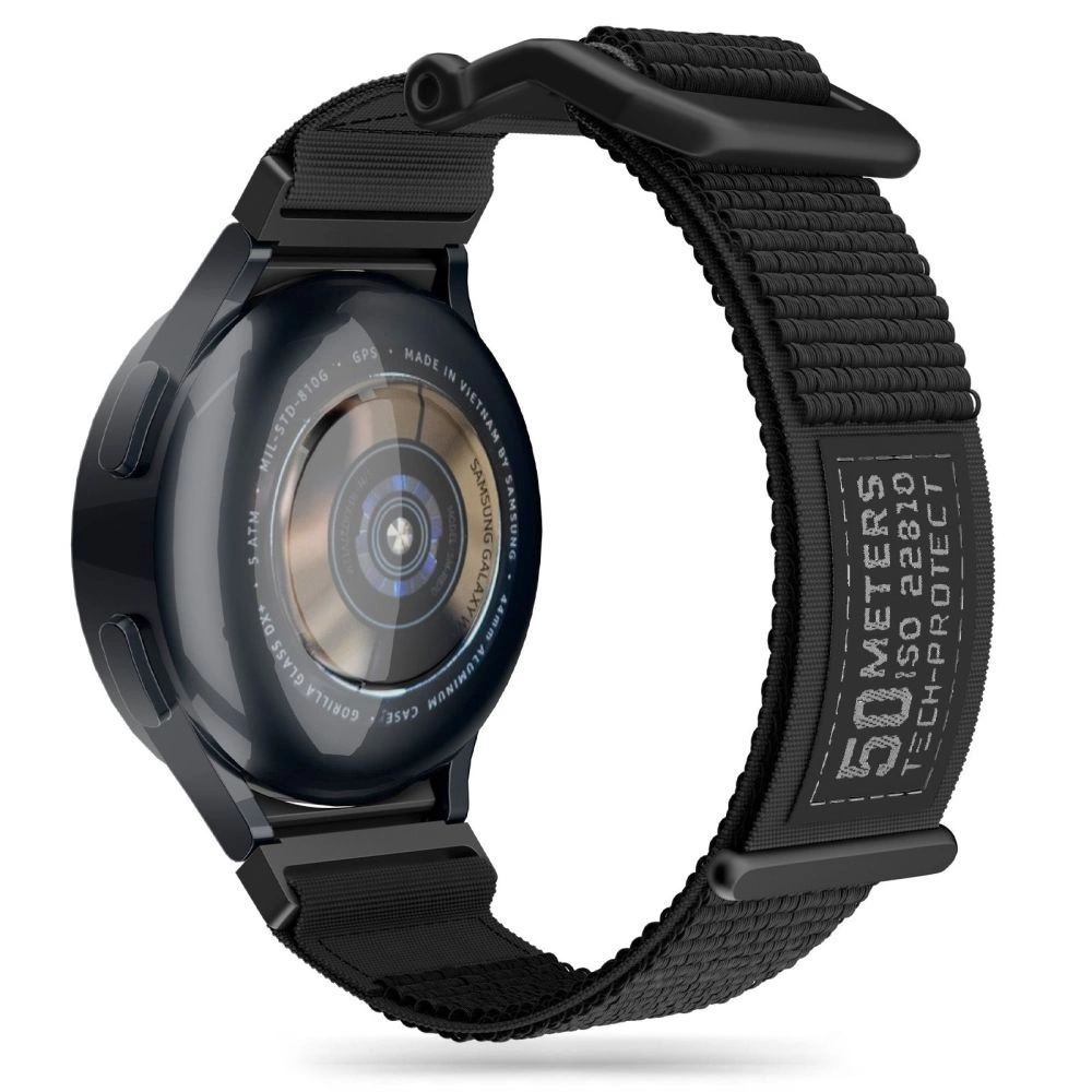 Ремешок Tech-Protect Scout для Samsung Galaxy Watch 4/5/5 Pro/6/7/FE - черный