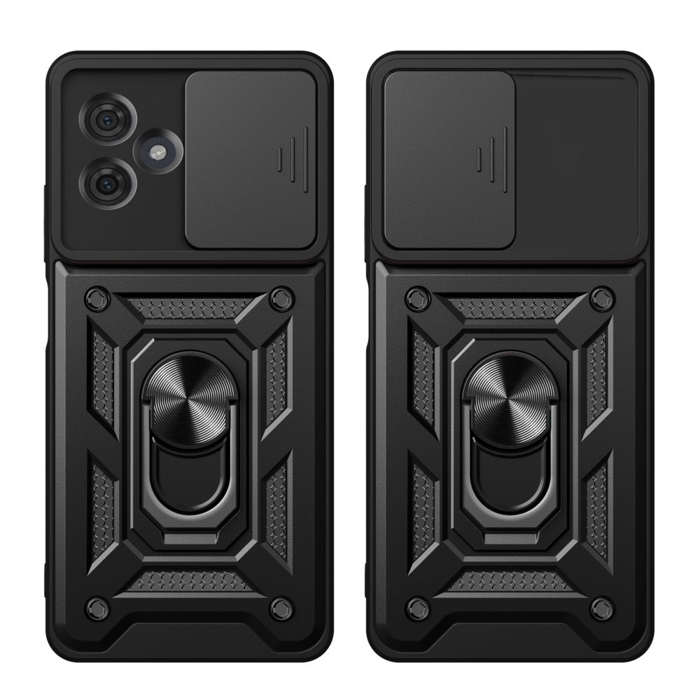 Motorola Moto G54 5G / G54 5G Power Edition Tech-Protect CamShield Pro Case Cover, Black | Чехол Кейс...