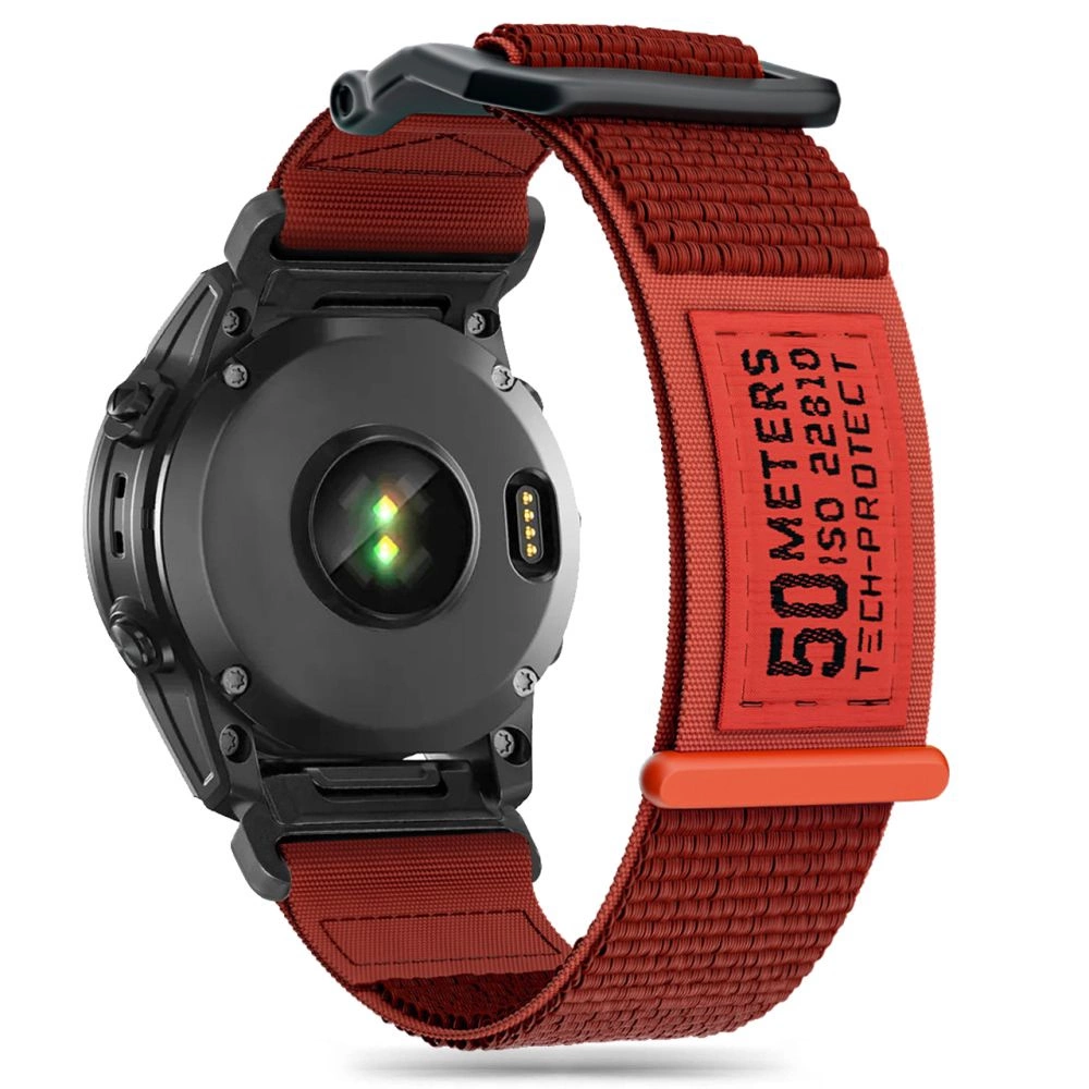 Ремешок Tech-Protect Scout для Garmin Fenix 5 / 6 Pro 7 - оранжевый