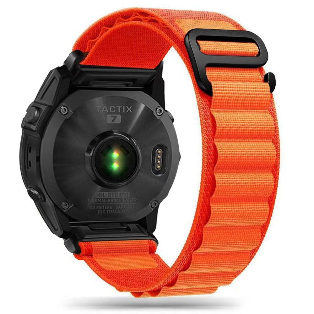Tech-Protect Nylon Pro Strap для Garmin Fenix 5 / 6 7 - оранжевый