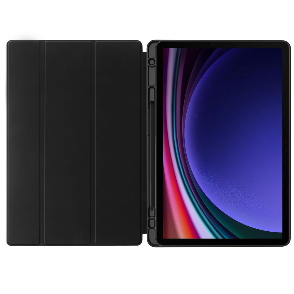 Samsung Galaxy Tab S9 FE 10.9\'\' (SM-X510 / X516B) Trifold Tech-Protect SC Pen Protective Cover Case, Black |...