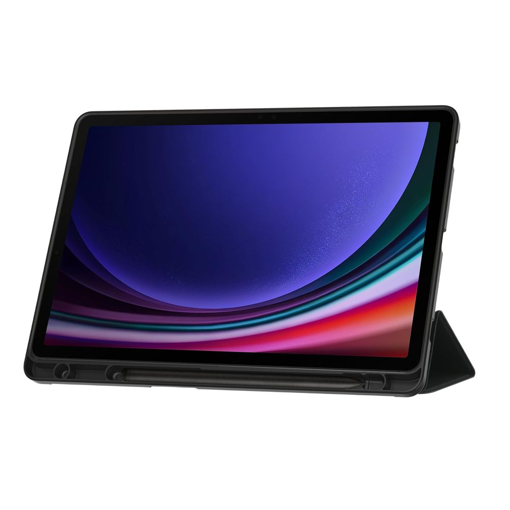 Samsung Galaxy Tab S9 FE 10.9\'\' (SM-X510 / X516B) Trifold Tech-Protect SC Pen Protective Cover Case, Black |...