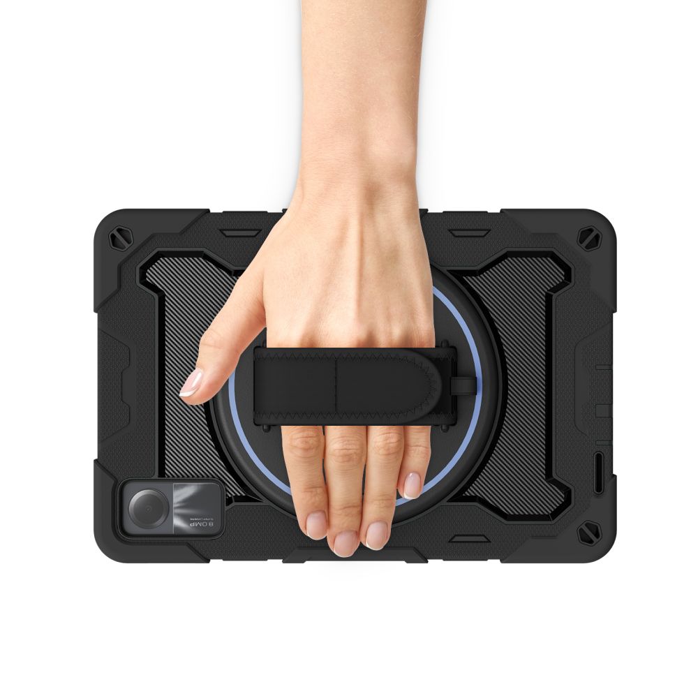 Xiaomi Redmi Pad SE 11\'\' Tech-Protect Solid360 Cover Case, Black | Чехол Книжка для Планшета