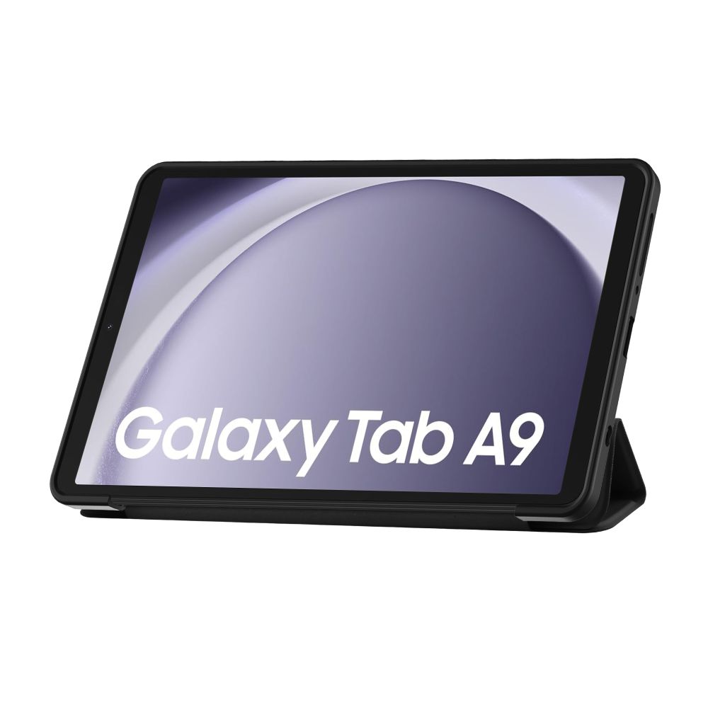 Samsung Galaxy Tab A9 ( SM-X110 / X115 ) Trifold Tech-Protect SmartCase Protective Cover Case, Black