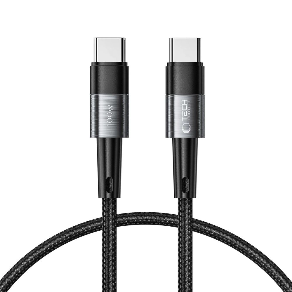 Кабель Tech-Protect UltraBoost USB-C / PD 100W 5A 0,5 м - серый
