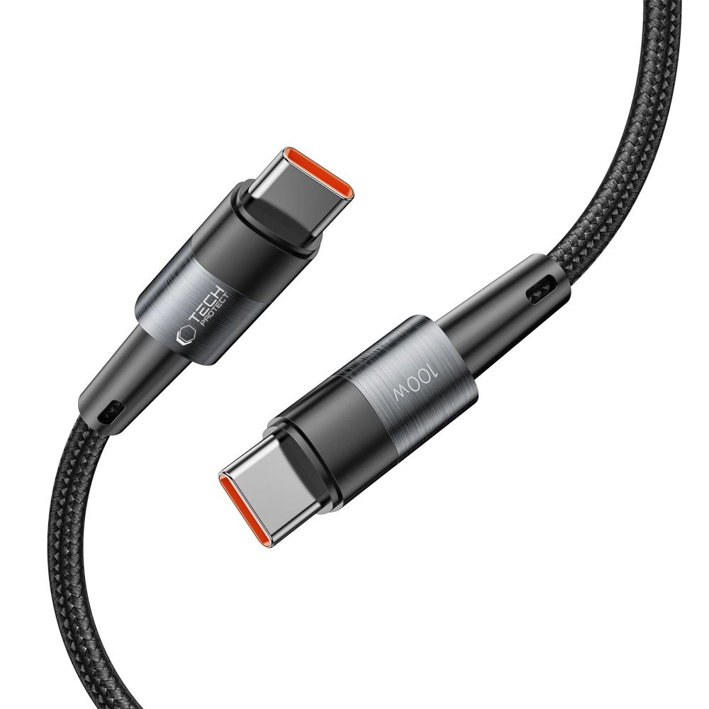 Кабель Tech-Protect UltraBoost USB-C / PD 100W 5A 0,5 м - серый