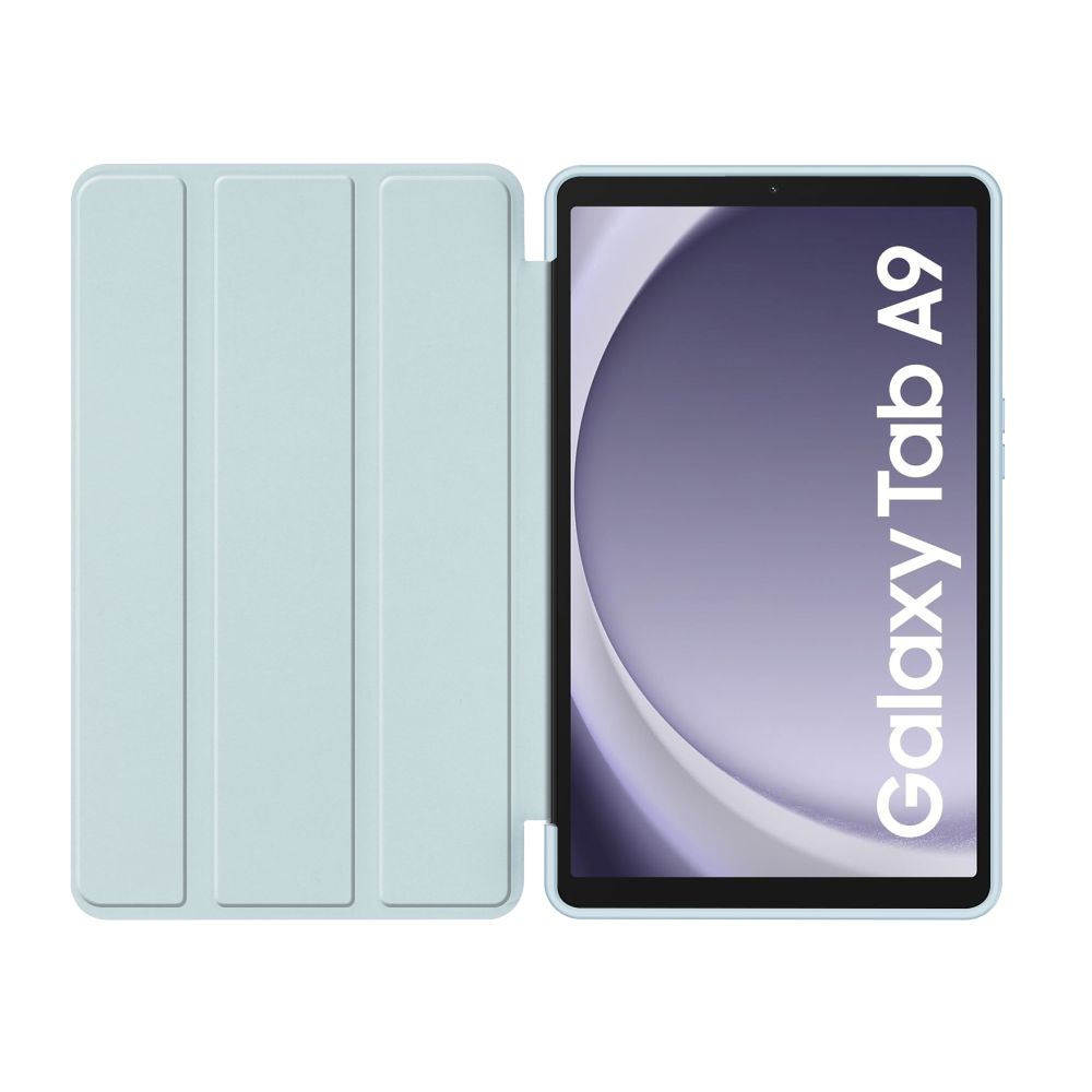 Samsung Galaxy Tab A9 ( SM-X110 / X115 ) Trifold Tech-Protect SmartCase Protective Cover Case, Blue with Sakura |...