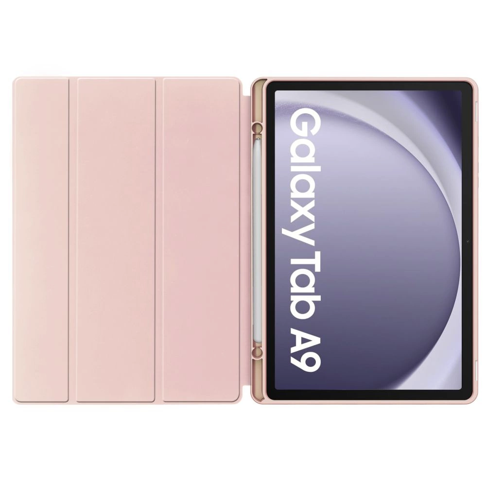 Samsung Galaxy Tab A9 ( SM-X110 / X115 ) Tech-Protect SC Pen Protective Cover Case, Pink | Чехол Книжка...