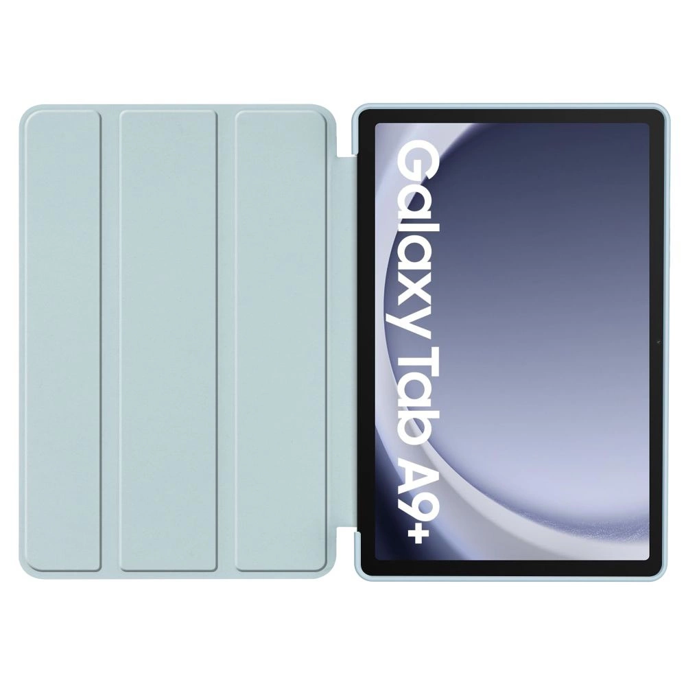 Samsung Galaxy Tab A9+ Plus (SM-X210, X215, X216B) Trifold Tech-Protect SmartCase Protective Cover Case, Blue with...