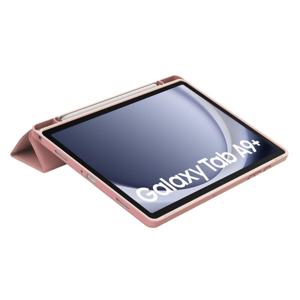 Samsung Galaxy Tab A9+ Plus (SM-X210, X215, X216B) Tech-Protect SC Pen Protective Cover Case, Pink