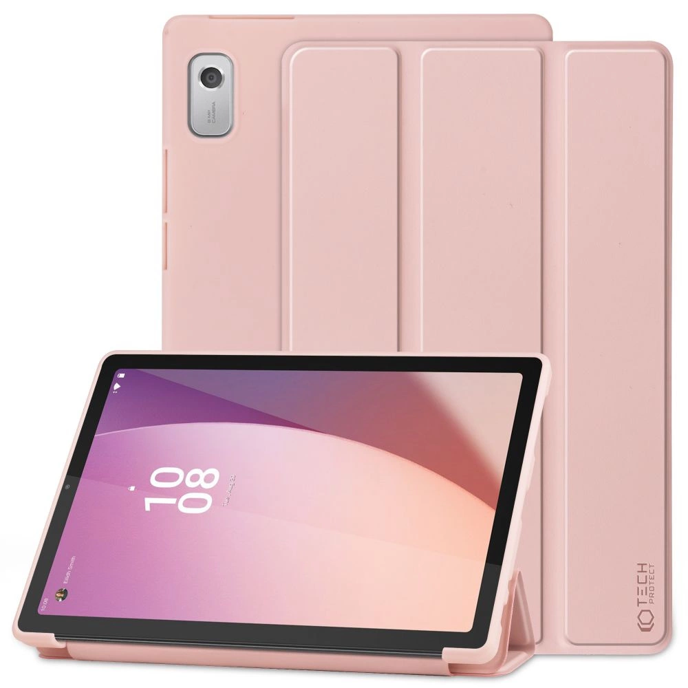 Lenovo Tab M9 (TB310FU) Trifold Tech-Protect SmartCase Protective Cover Case, Pink | Чехол Книжка для...