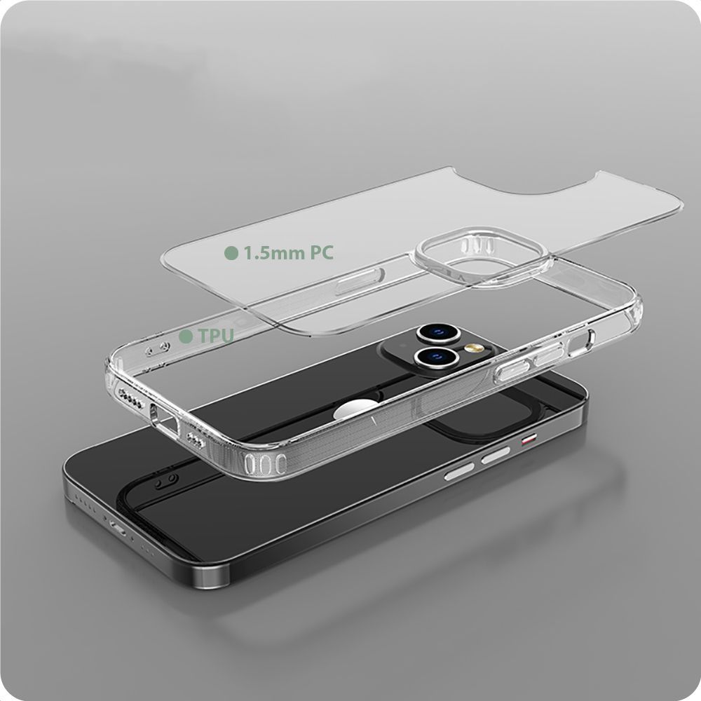 Samsung Galaxy S24+ Plus (SM-S926) Tech-Protect FlexAir Hybrid Cover Case, Transparent | Telefona Maciņš Vāciņš...