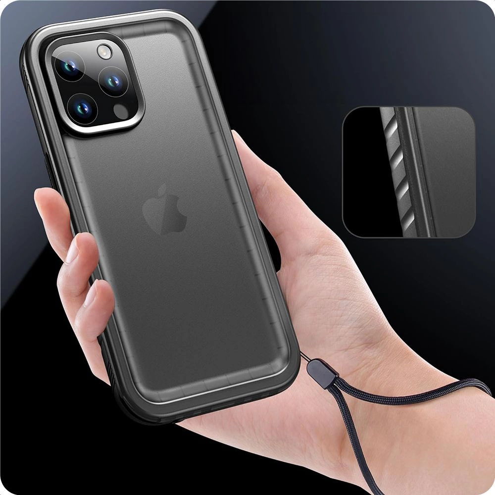 Samsung Galaxy S24 (SM-S921) Tech-Protect ShellBox Waterproof IP68 Book Case Cover, Black | Telefona Vāciņš Maciņš...