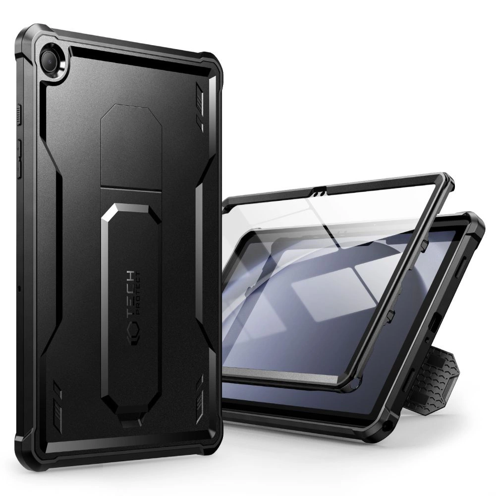 Samsung Galaxy Tab A9+ Plus (SM-X210, X215, X216B) Tech-Protect Kevlar Pro Cover Case, Black | Чехол Книжка...