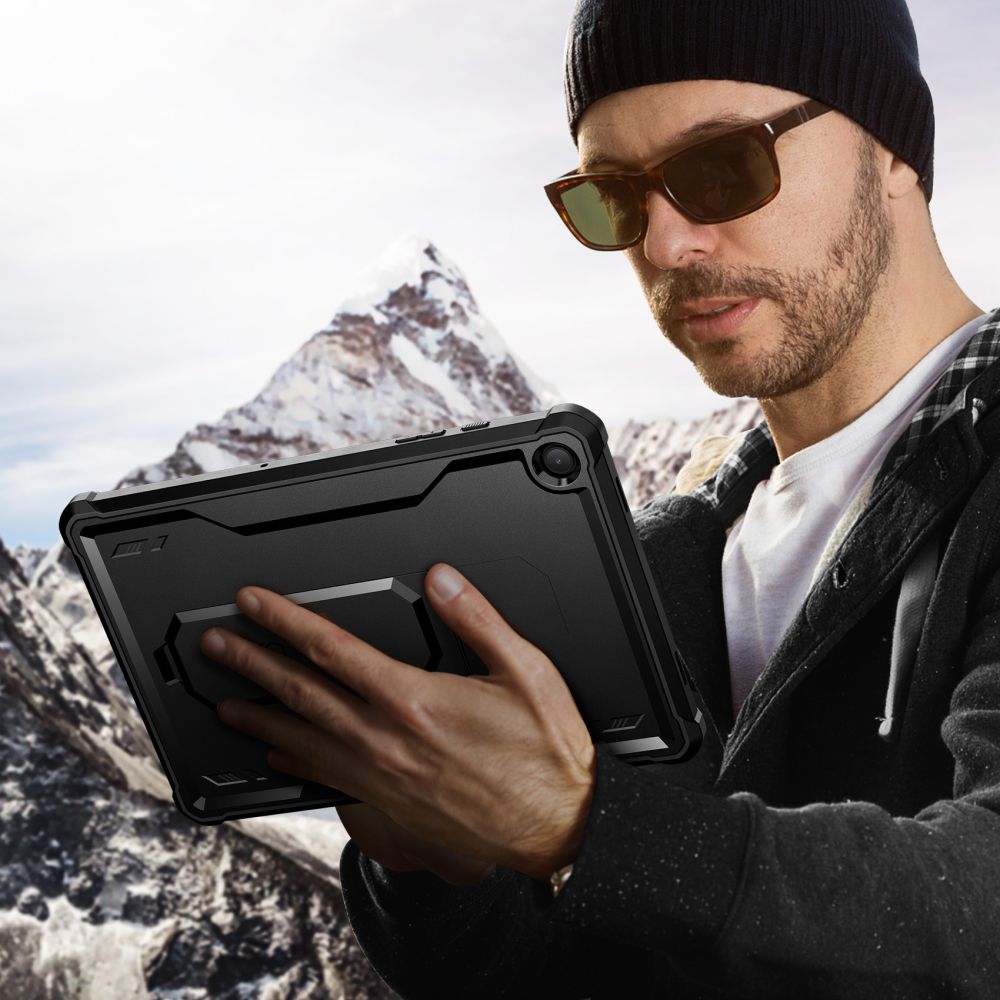 Samsung Galaxy Tab A9+ Plus (SM-X210, X215, X216B) Tech-Protect Kevlar Pro Cover Case, Black | Чехол Книжка...