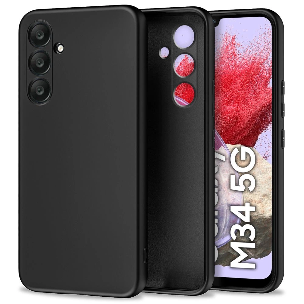 Samsung Galaxy M34 5G Tech-Protect Icon Case Cover, Black