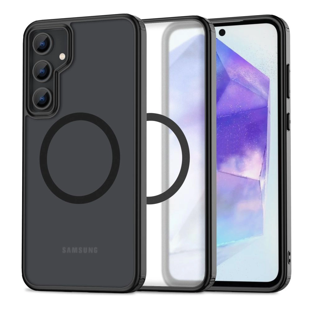 Чехол Tech-Protect MagMat MagSafe для Samsung Galaxy A55 5G, Матовый черный