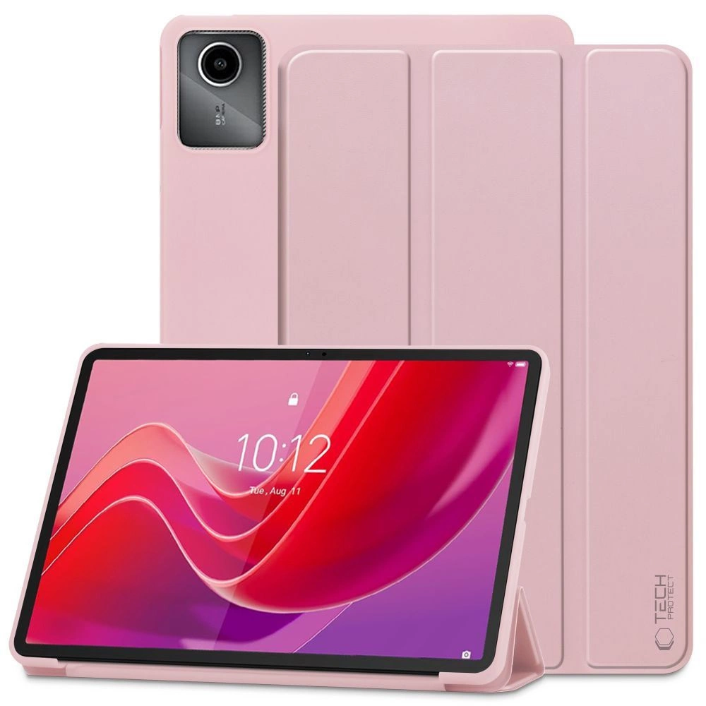 Lenovo Tab M11 11'' (TB-330FU) Trifold Tech-Protect SmartCase Protective Cover Case, Pink | Чехол Книжка...