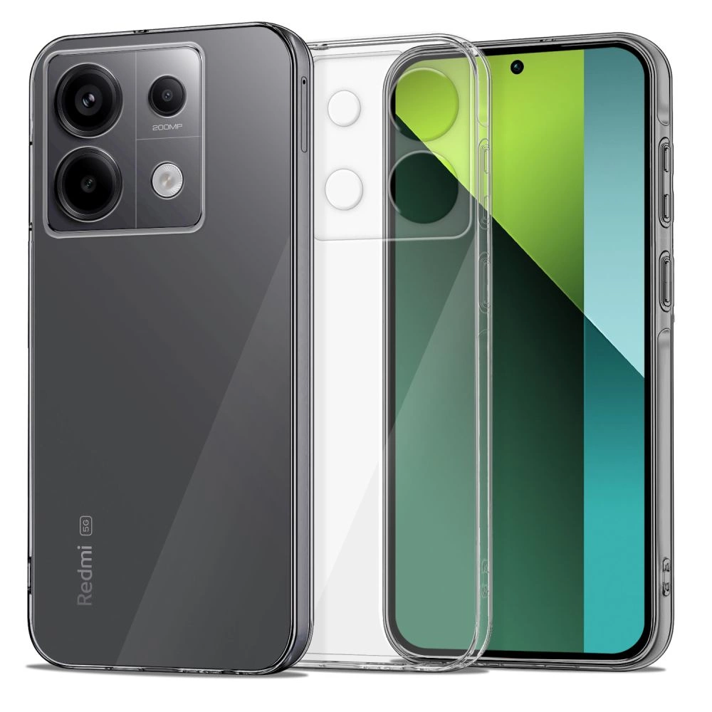 Xiaomi Redmi Note 13 Pro 5G / Poco X6 5G Tech-Protect FlexAir+ Cover Case, Transparent | Telefona Maciņš Vāciņš...