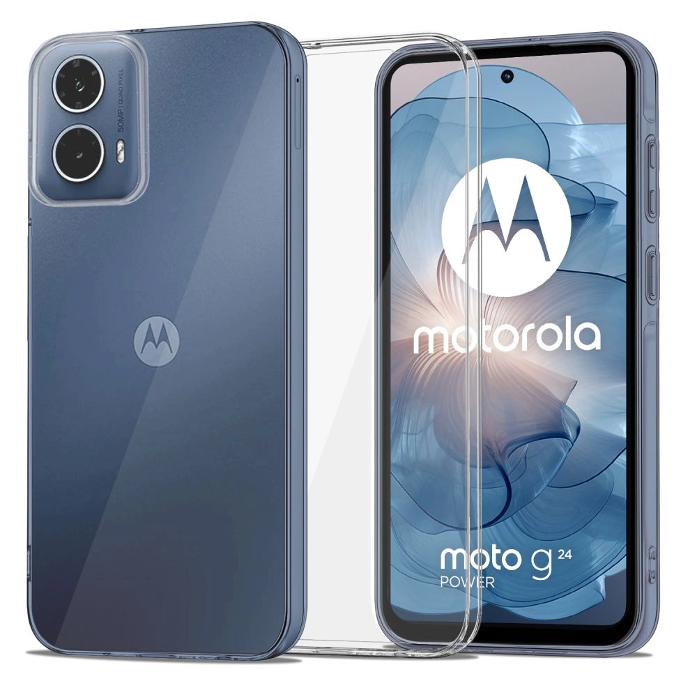 Motorola Moto G24 / G24 Power / G04 Tech-Protect FlexAir Case Cover, Transparent