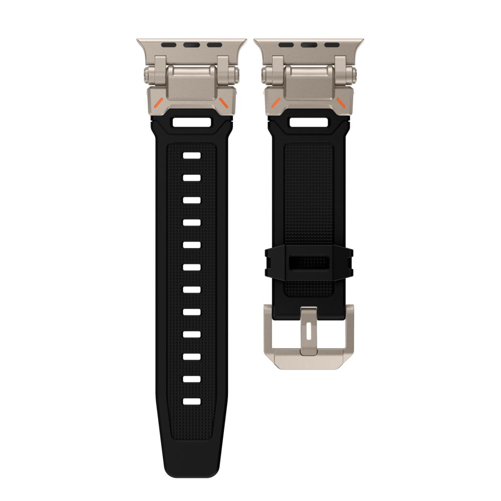 Tech-Protect Delta Pro siksniņa Apple Watch (42/44/45/49 mm), melna/titāna