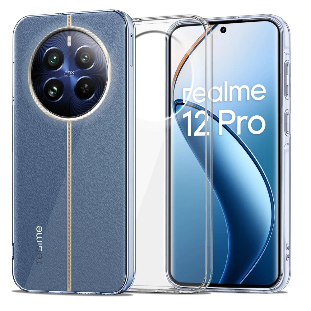 Realme 12 Pro 5G / 12 Pro+ 5G Tech-Protect FlexAir Case Cover, Transparent