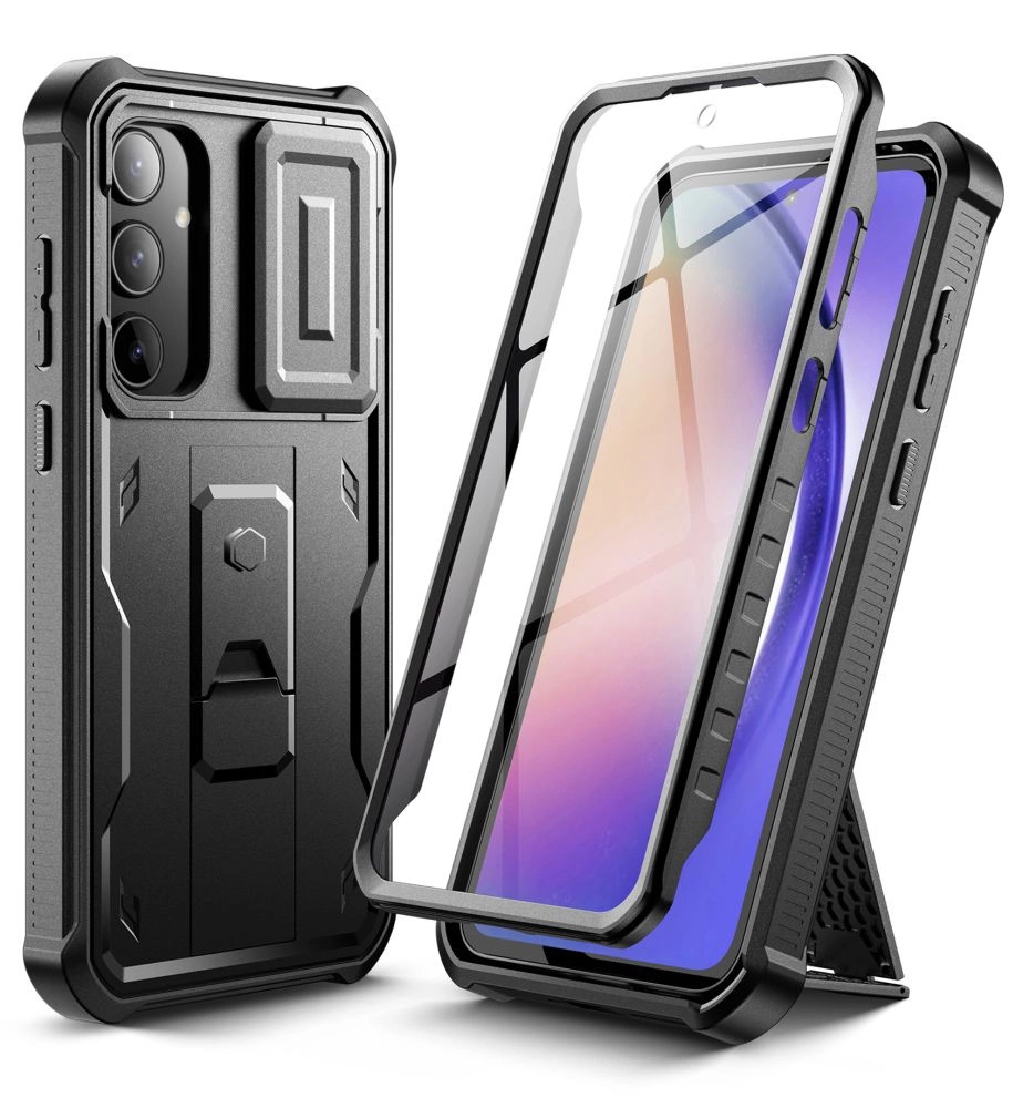 Чехол Tech-Protect для Samsung Galaxy A55 5G Kevlar Cam+, черный