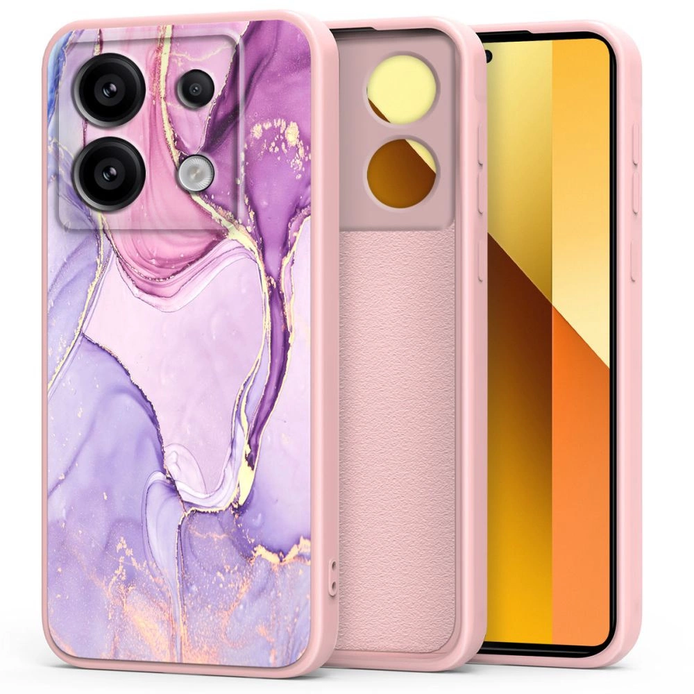 Xiaomi Redmi Note 13 5G Tech-Protect Icon Case Cover, Pink and Purple | Чехол Обложка Бампер...