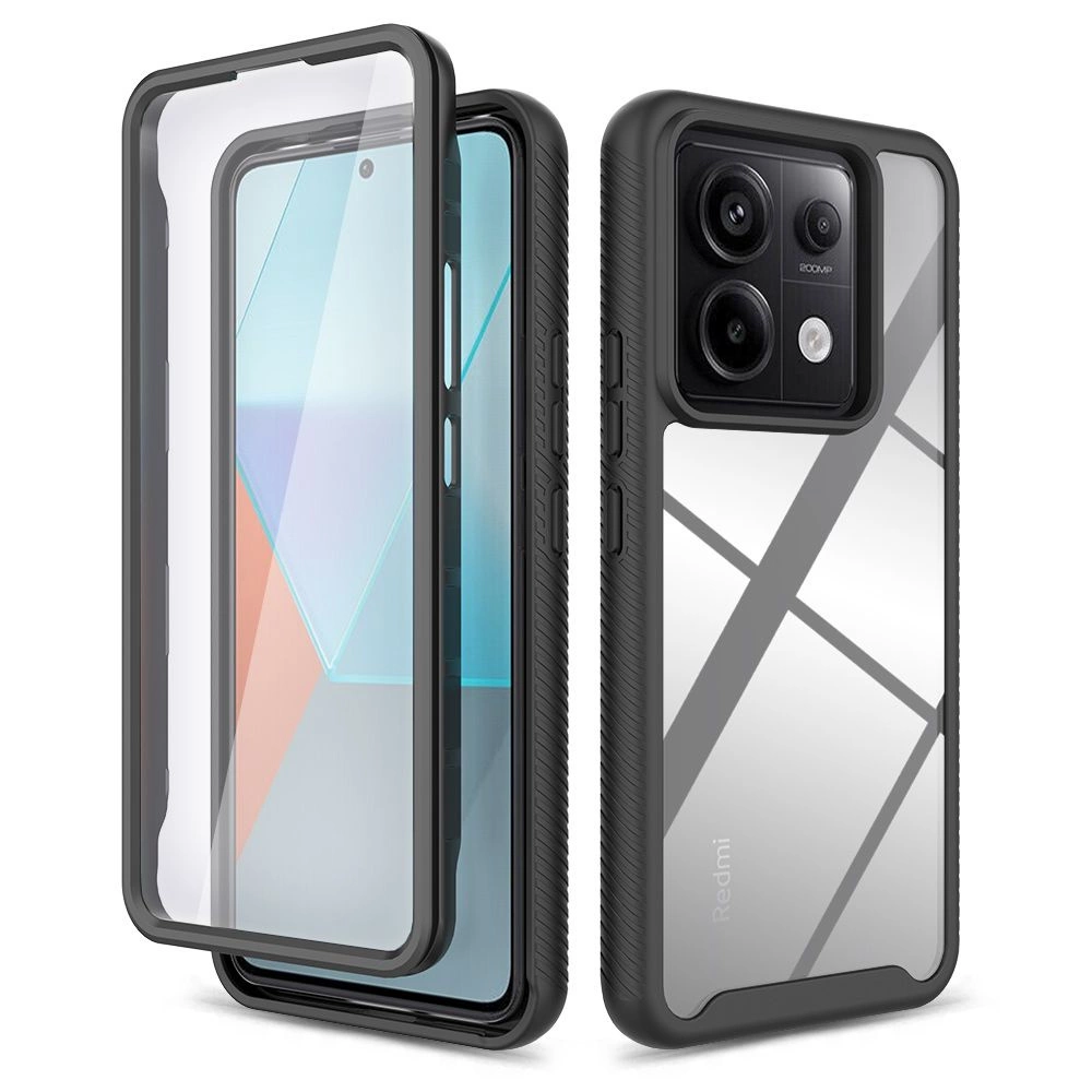Xiaomi Redmi Note 13 Pro 5G / Poco X6 5G Tech-Protect Defense360 Case Cover, Black | Telefona Vāciņš Maciņš...