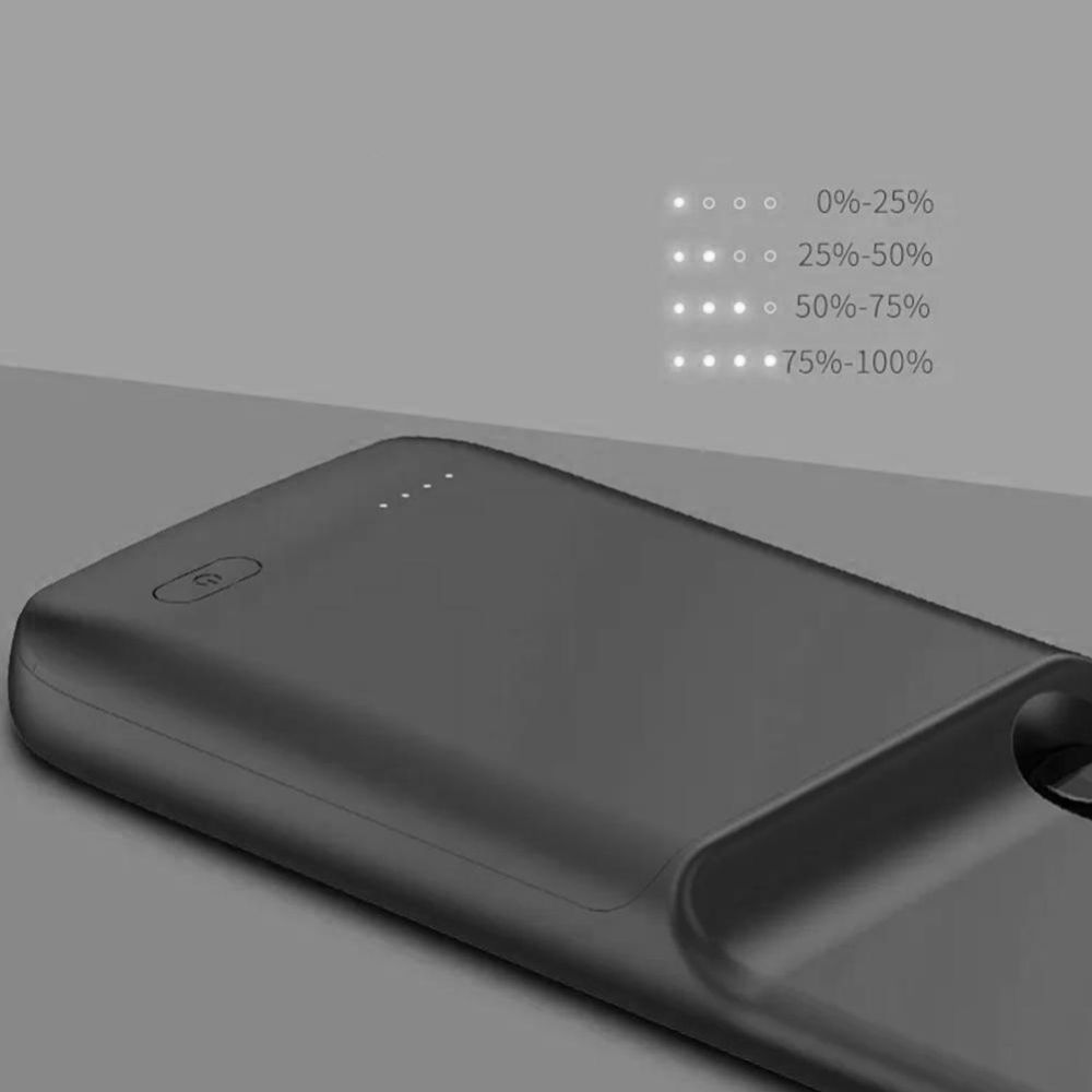 Samsung Galaxy S24 Ultra (SM-S928) Tech-Protect PowerCase with 5000mAh Powerbank Case Cover, Black | Telefona Vāciņš...
