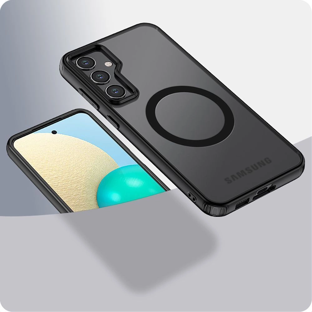 Xiaomi Redmi Note 13 4G / LTE Tech-Protect MagMat MagSafe Case Cover, Black | Telefona Vāciņš Maciņš Apvalks...