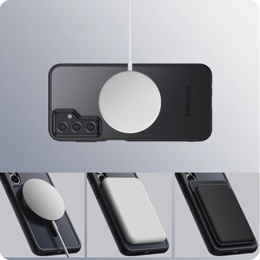 Xiaomi Redmi Note 13 4G / LTE Tech-Protect MagMat MagSafe Case Cover, Black | Telefona Vāciņš Maciņš Apvalks...