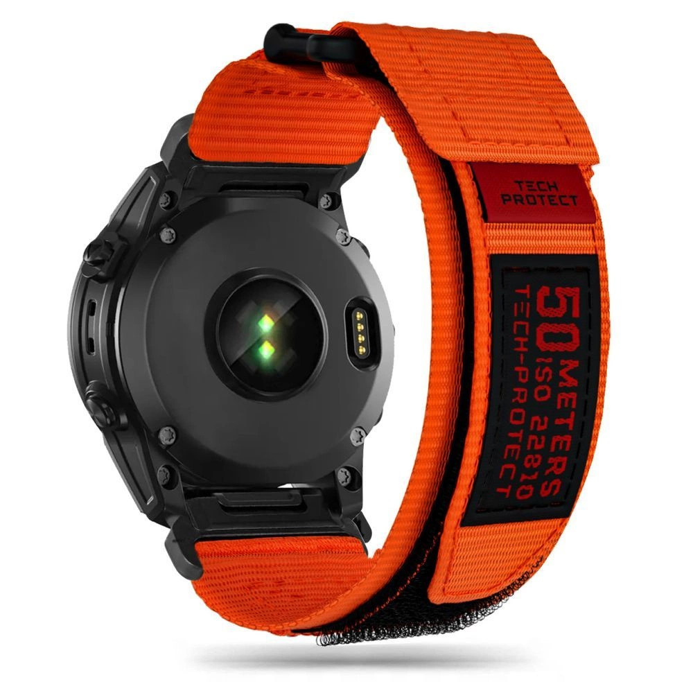 Tech-Protect Scout Pro strap for Garmin Fenix ​​3 / 5X / 3HR / 5X Plus / 6X / 6X Pro / 7X - orange