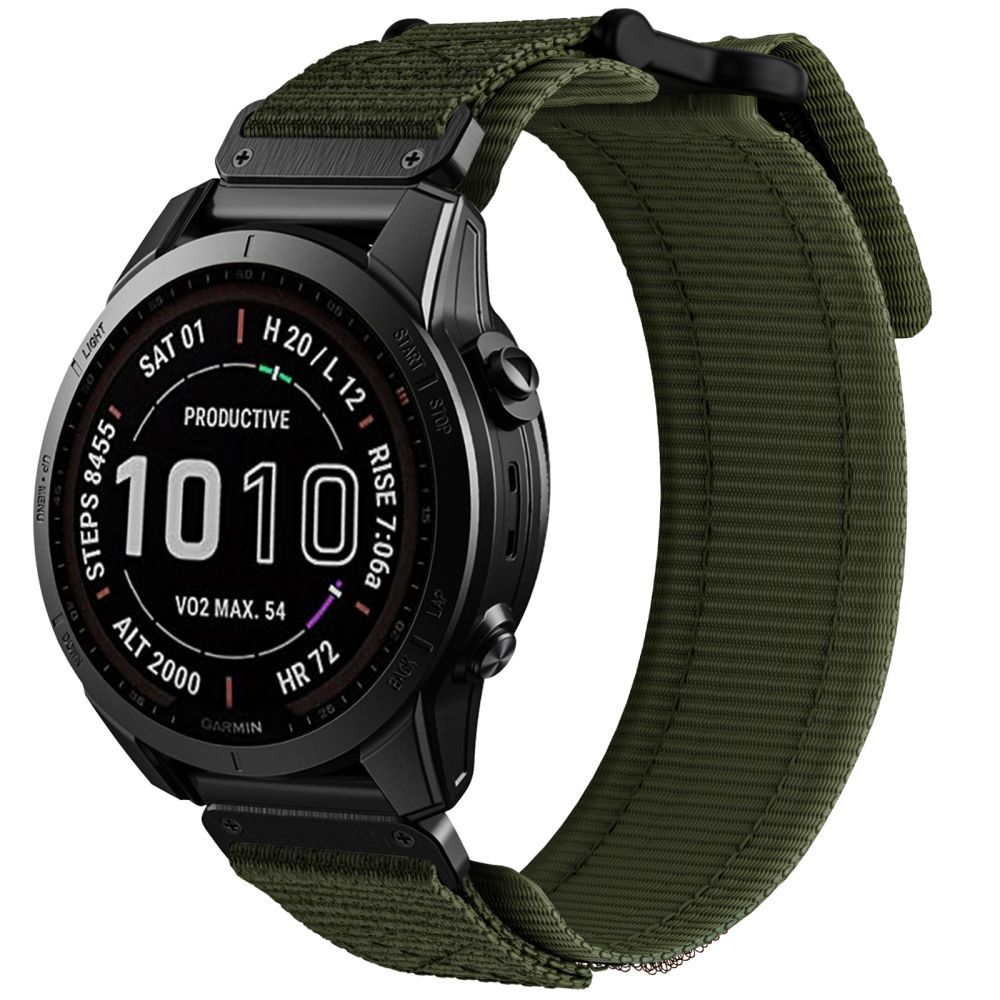 Tech-Protect Scout Pro strap for Garmin Fenix 5 / 6 / 6 Pro / 7 - green