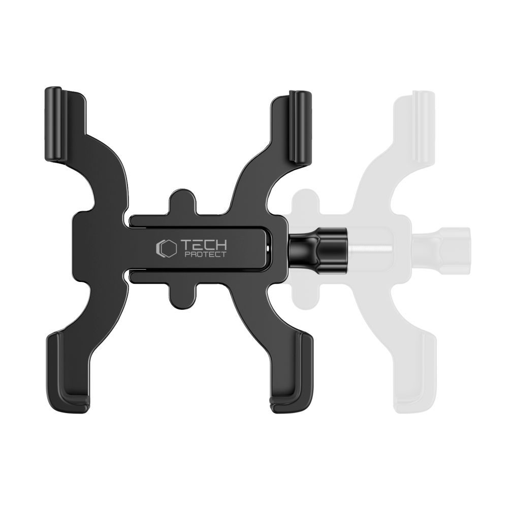Tech-Protect V3 Bike Phone Holder for Handlebars, Black