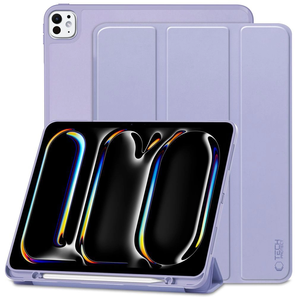 Apple iPad Pro 11'' (2024) (A2837 A2925) Tech-Protect SC Pen Protective Cover Case, Purple | Чехол Книжка...