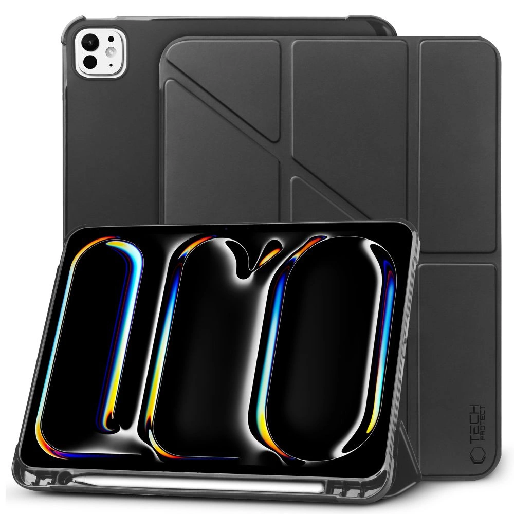Apple iPad Pro 13'' (2024) (A2926 A2925) Tech-Protect SC Pen Origami Cover Case, Black | Чехол Книжка для...