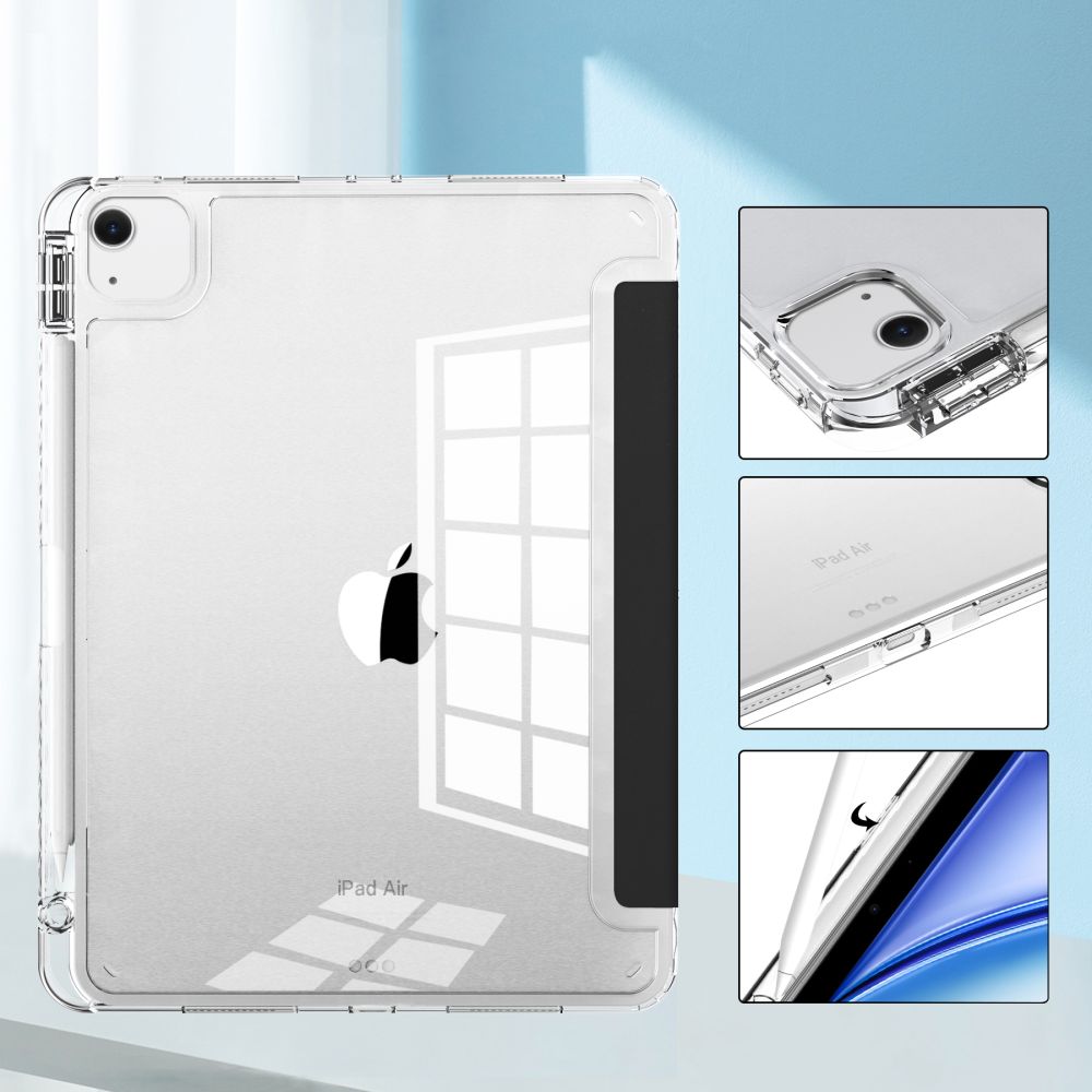 Apple iPad Air 13\'\' (2024) (A2903 A2898) Tech-Protect SC Pen Hybrid Cover Case, Black | Чехол Книжка...