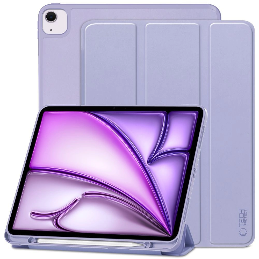 Чехол-книжка Tech-Protect для iPad Air 13" (2024-2026) SC Pen, фиолетовый