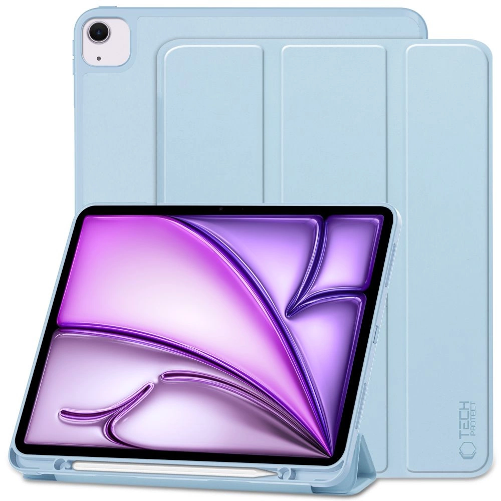 Apple iPad Air 13'' (2024) (A2903 A2898) Tech-Protect SC Pen Protective Cover Case, Light Blue