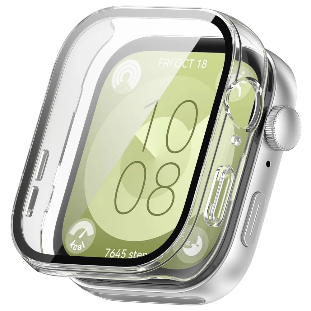 Tech-Protect Defense360 Case for Huawei Watch Fit 3, Transparent